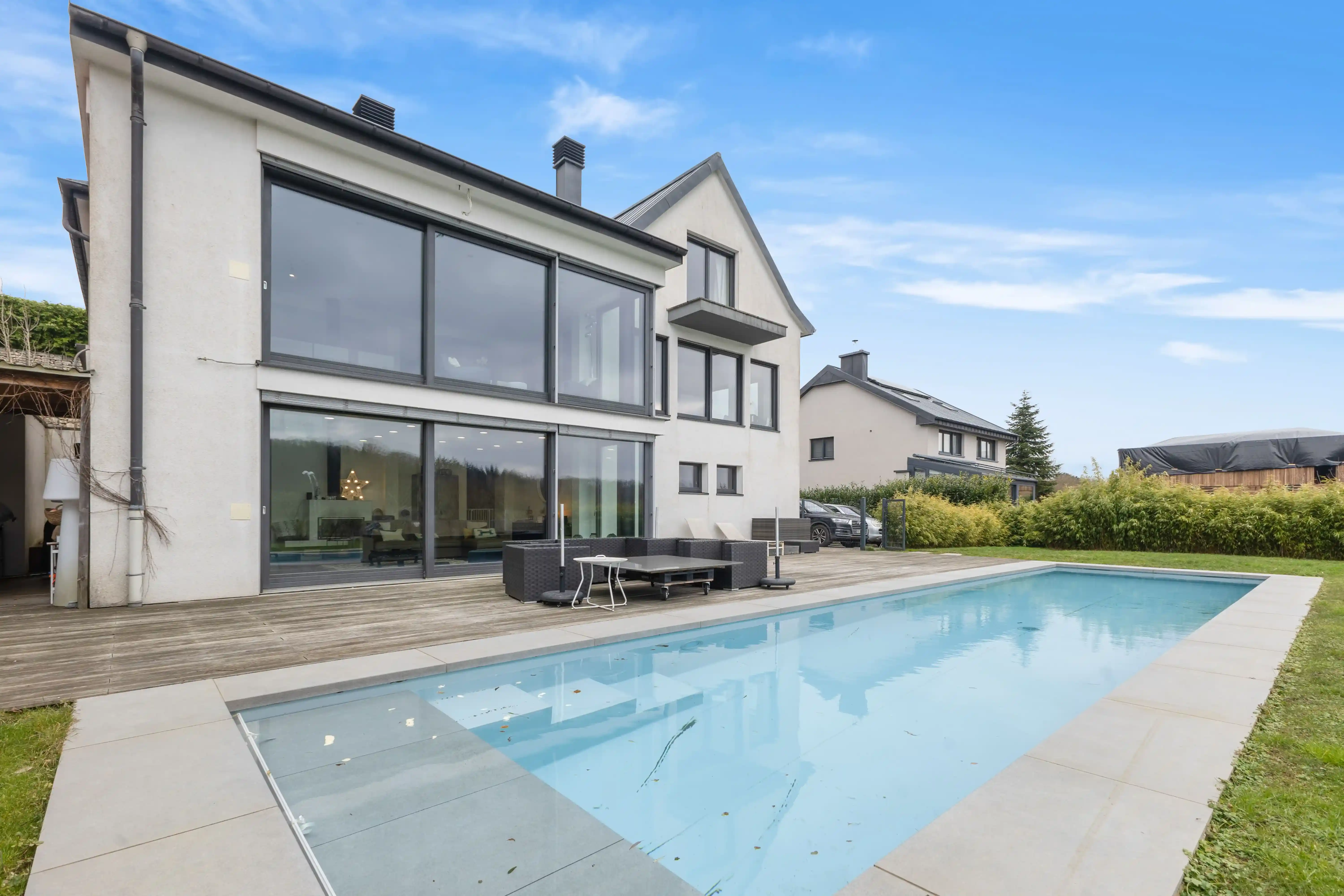Maison moderne à Ehlange, Luxembourg